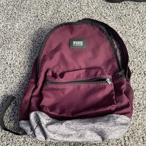 Pink Victoria secret backpack.